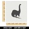 Brachiosaurus Dinosaur Solid Wall Cookie DIY Craft Reusable Stencil
